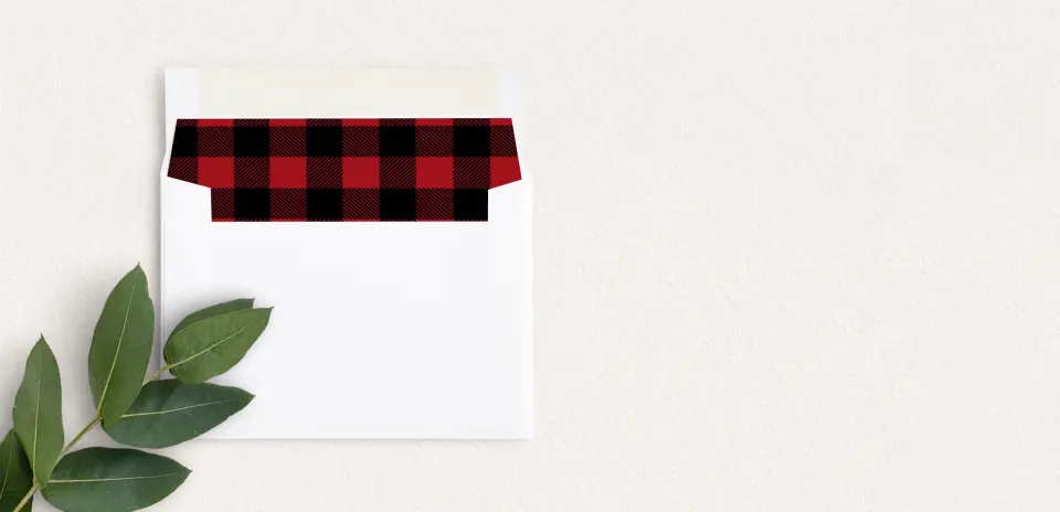 Envelope Liner inside Envelope