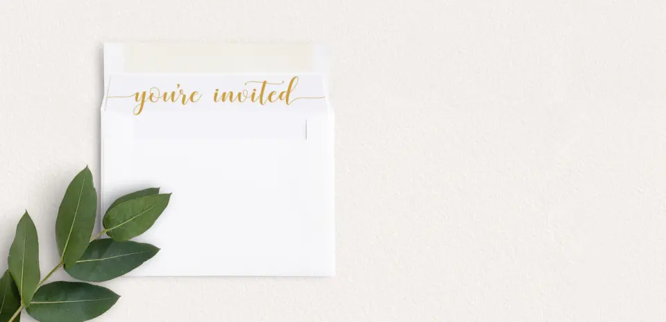 Envelope Liner inside Envelope