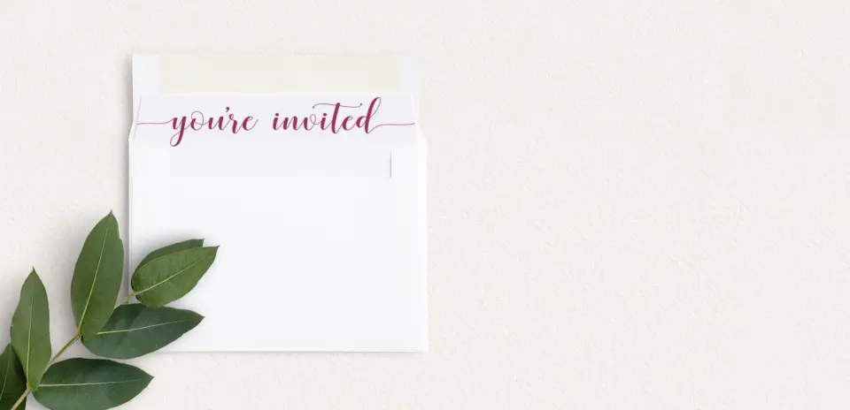 Envelope Liner inside Envelope