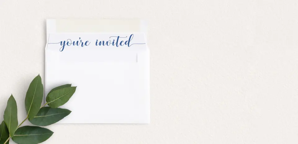Envelope Liner inside Envelope