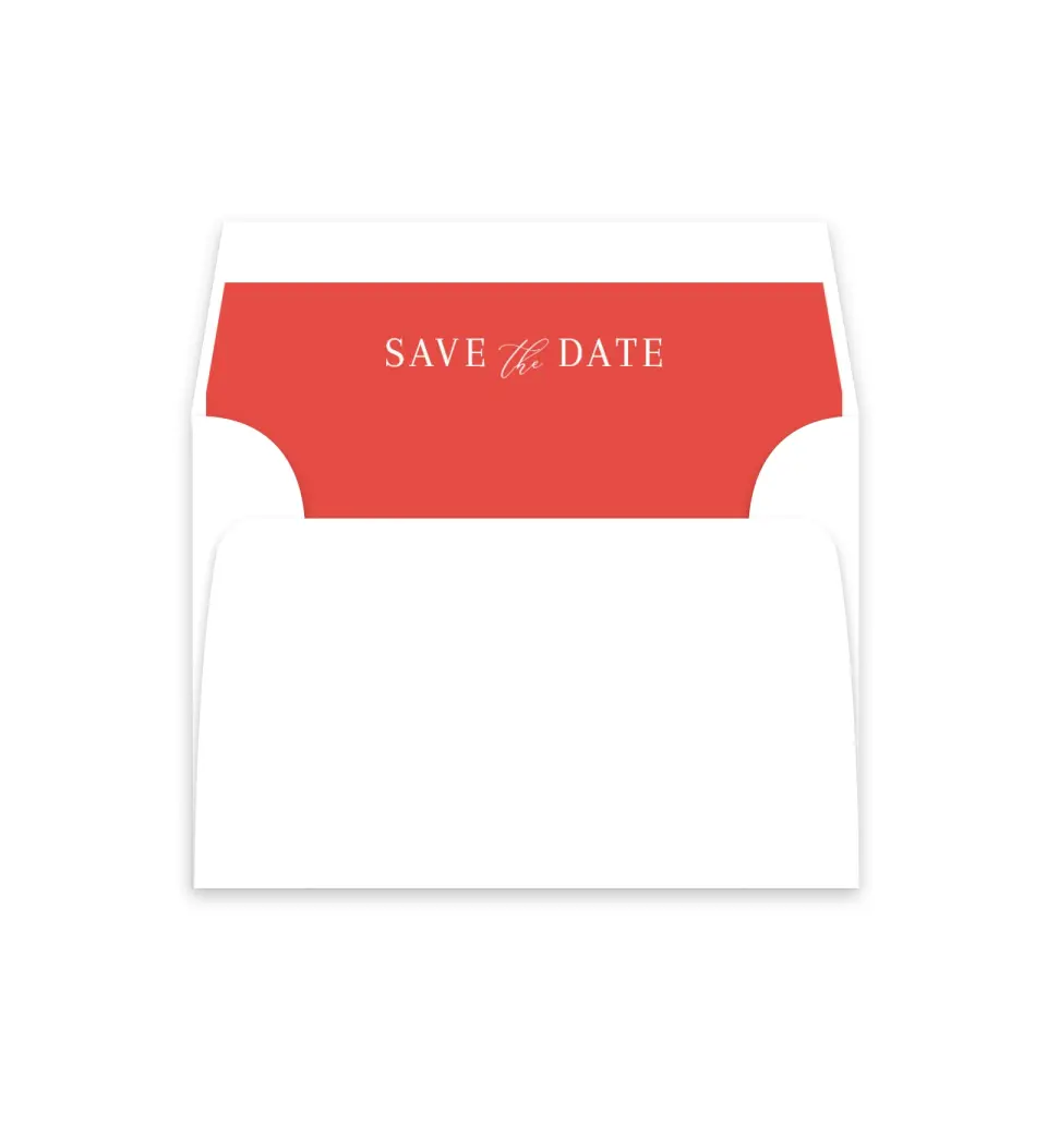 This is a  4⅞" x 4.563" Envelope Liners (ELM) called Side Note printed in full color