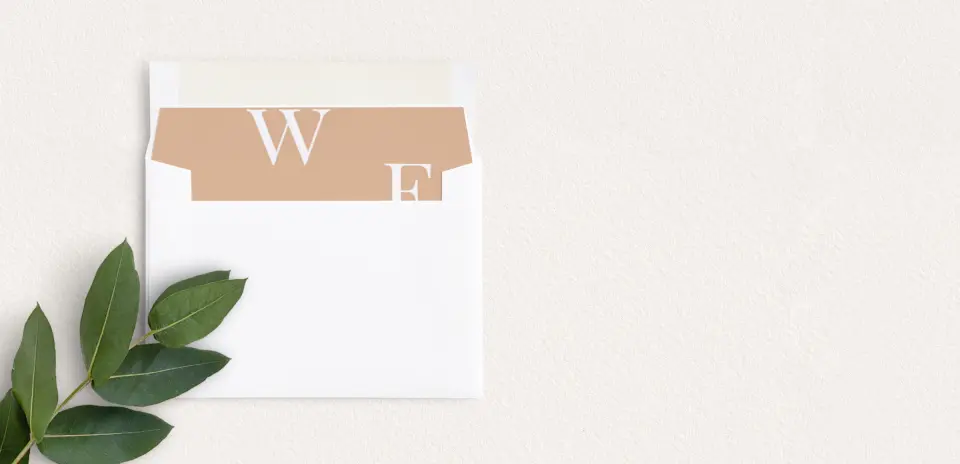 Envelope Liner inside Envelope