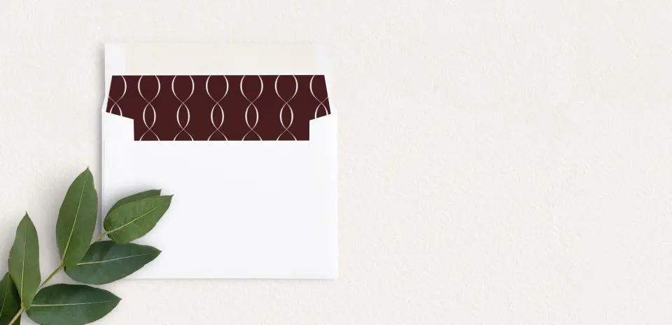 Envelope Liner inside Envelope