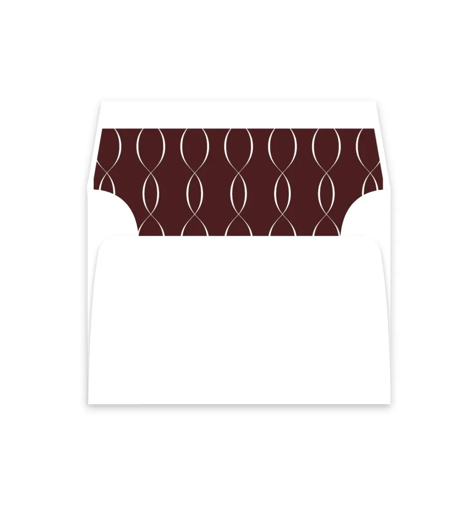 This is a  4⅞" x 4.563" Envelope Liners (ELM) called Enchanted Bliss printed in full color