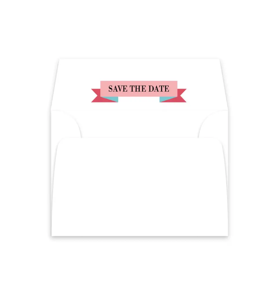 This is a  4⅞" x 4.563" Envelope Liners (ELM) called Our Story printed in full color
