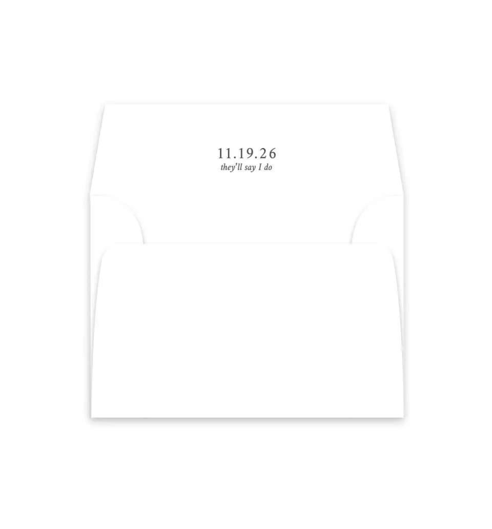 This is a  4⅞" x 4.563" Envelope Liners (ELM) called Through the Years printed in full color