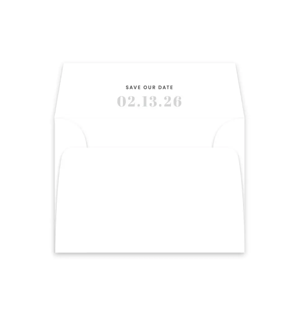 This is a  4⅞" x 4.563" Envelope Liners (ELM) called Expansive Love printed in full color