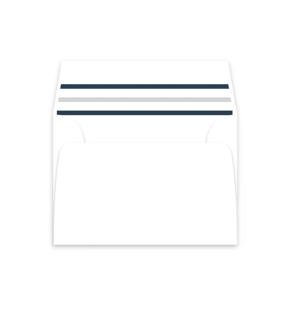 This is a  4⅞" x 4.563" Envelope Liners (ELM) called Huge Love printed in full color