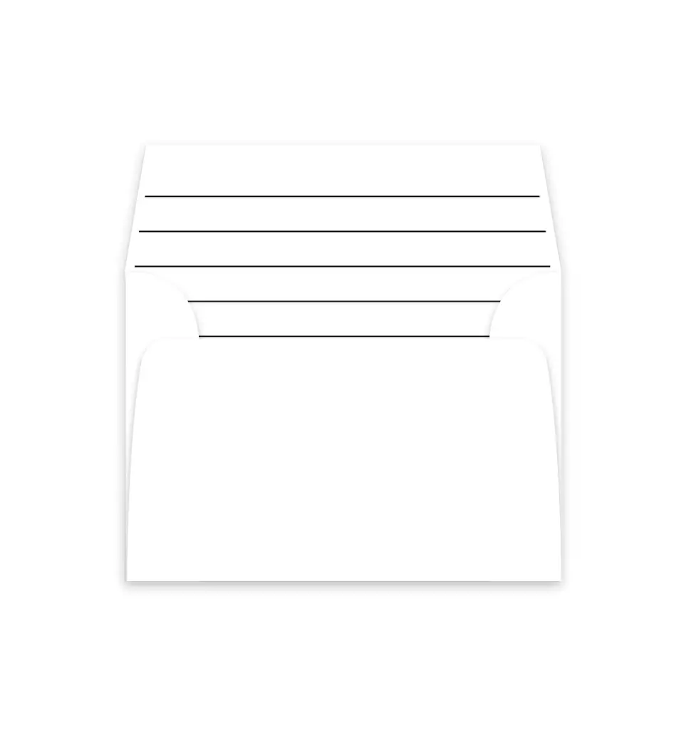 This is a  4⅞" x 4.563" Envelope Liners (ELM) called Choice Love printed in full color