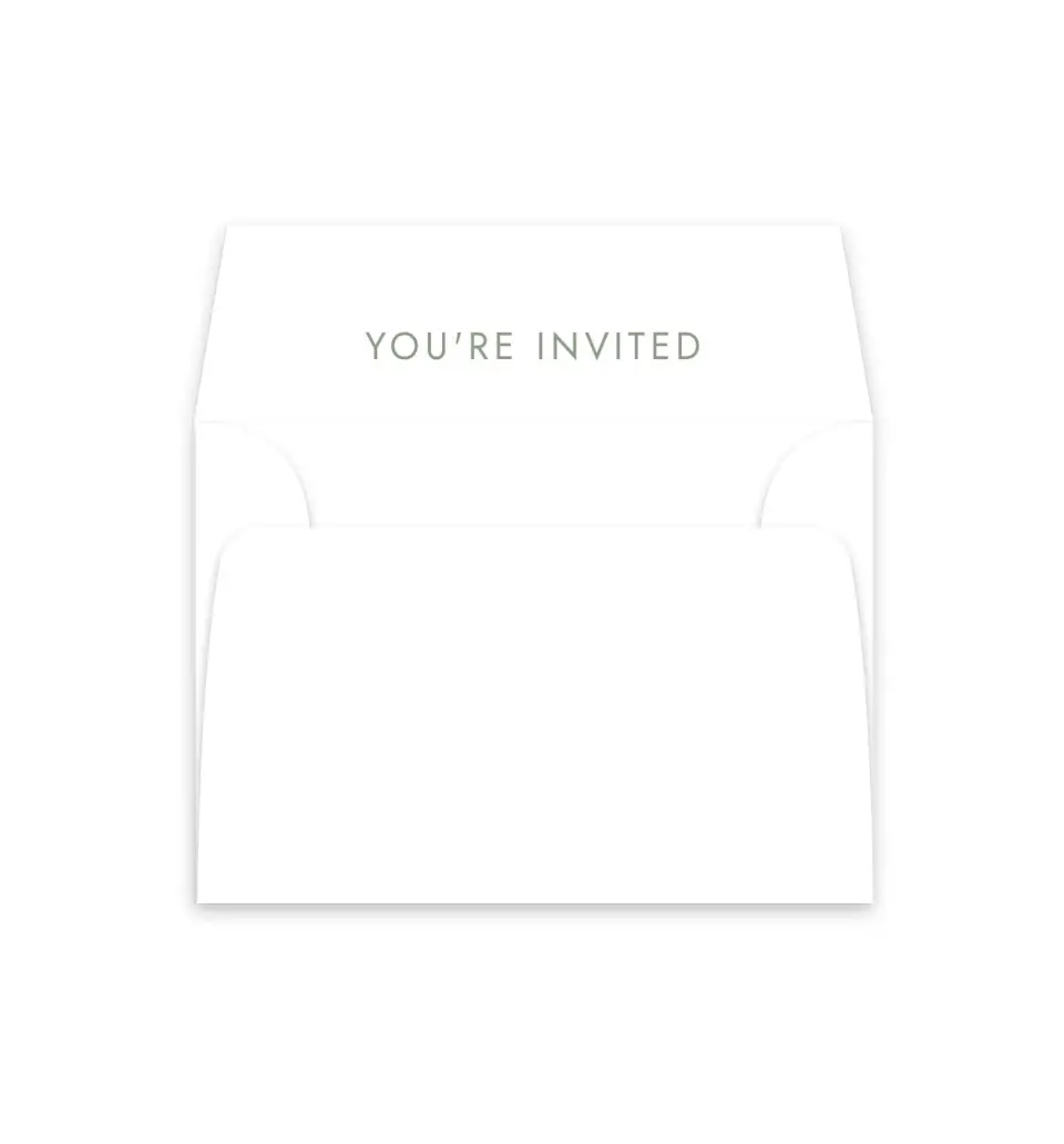 This is a  4⅞" x 4.563" Envelope Liners (ELM) called Boxed Beau printed in full color