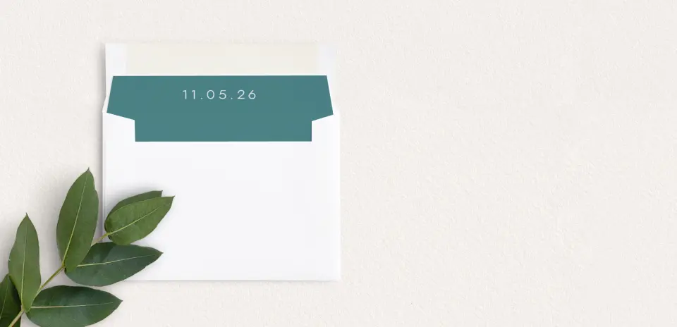 Envelope Liner inside Envelope