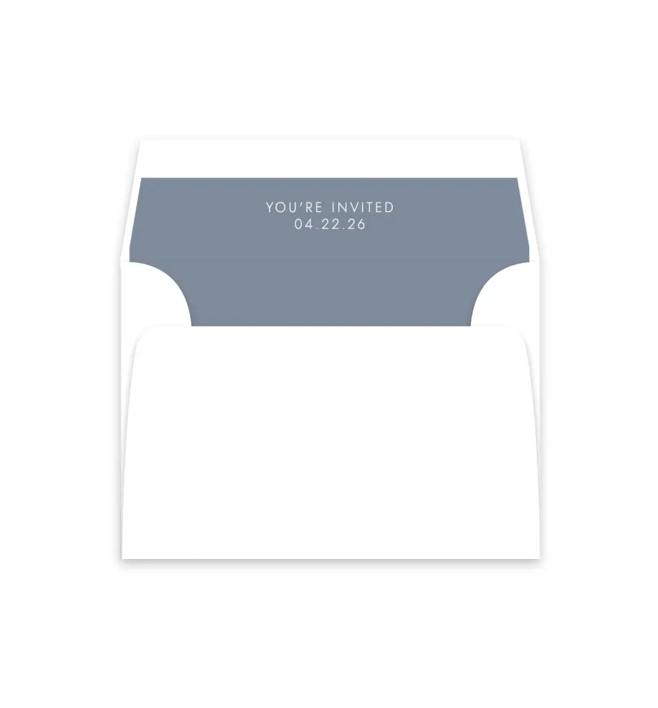This is a  4⅞" x 4.563" Envelope Liners (ELM) called Tender Blooms printed in full color