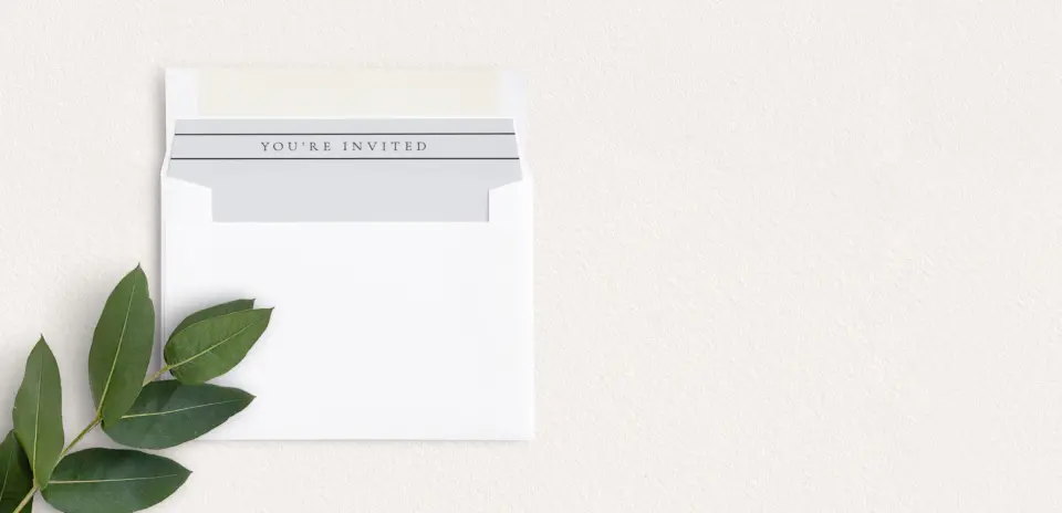 Envelope Liner inside Envelope