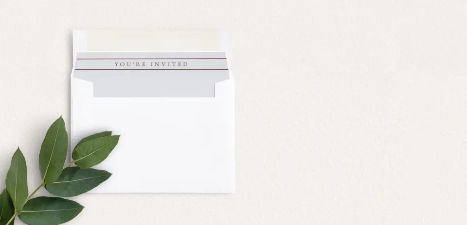 Envelope Liner inside Envelope