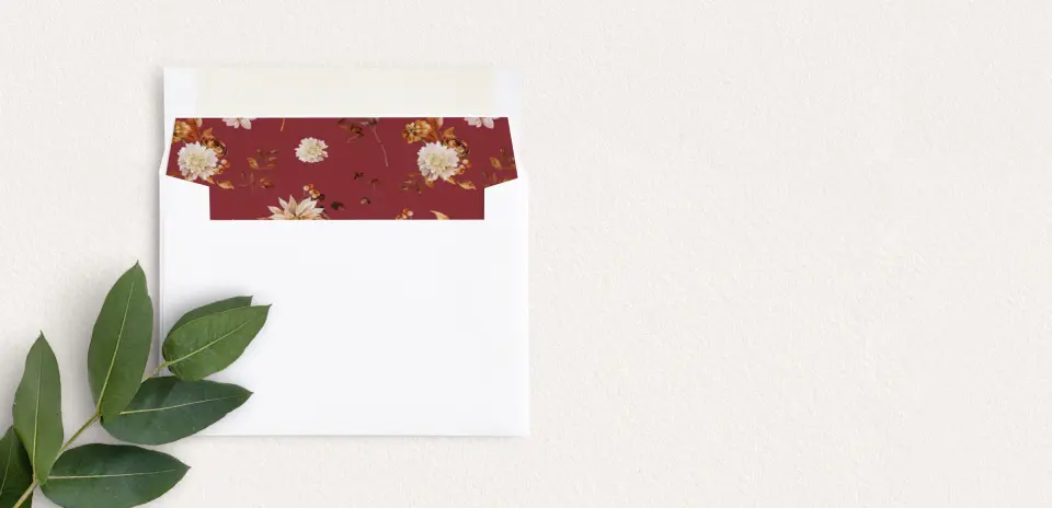 Envelope Liner inside Envelope
