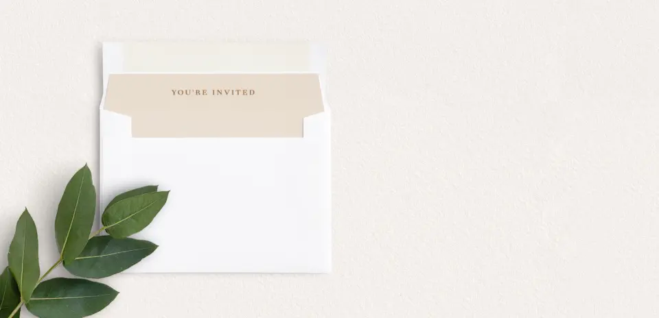 Envelope Liner inside Envelope