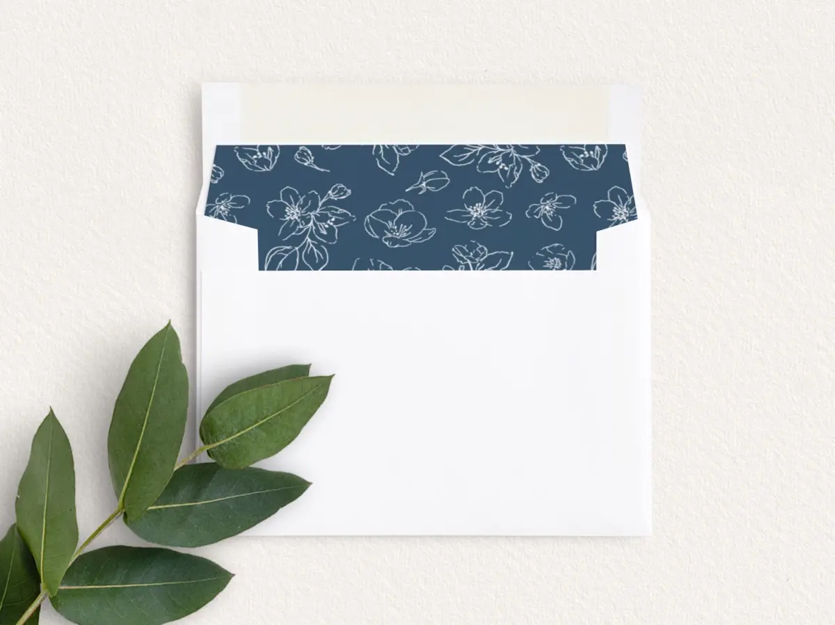 Envelope Liner inside Envelope