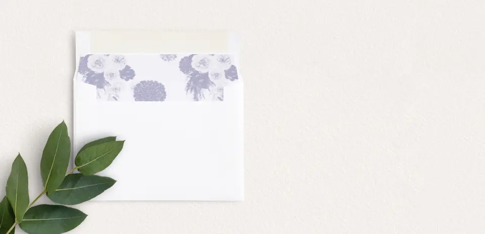 Envelope Liner inside Envelope