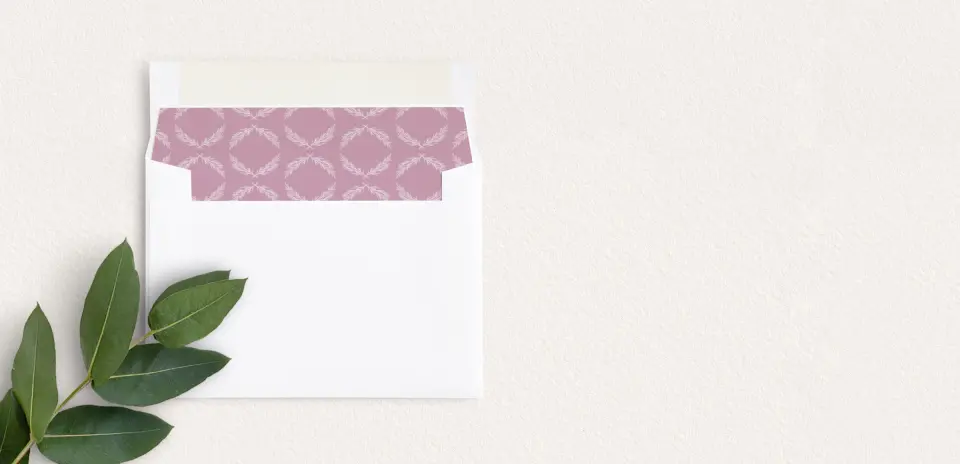 Envelope Liner inside Envelope
