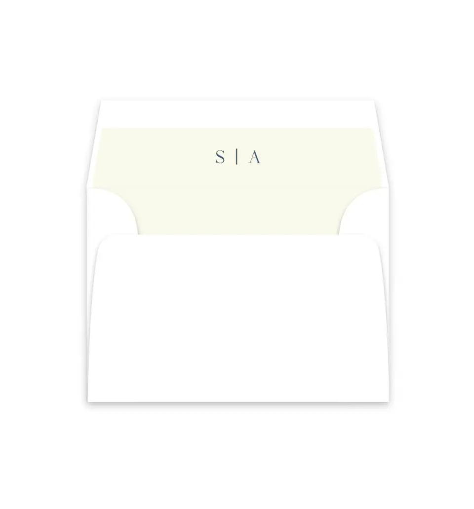 This is a  4⅞" x 4.563" Envelope Liners (ELM) called The Savannah printed in full color