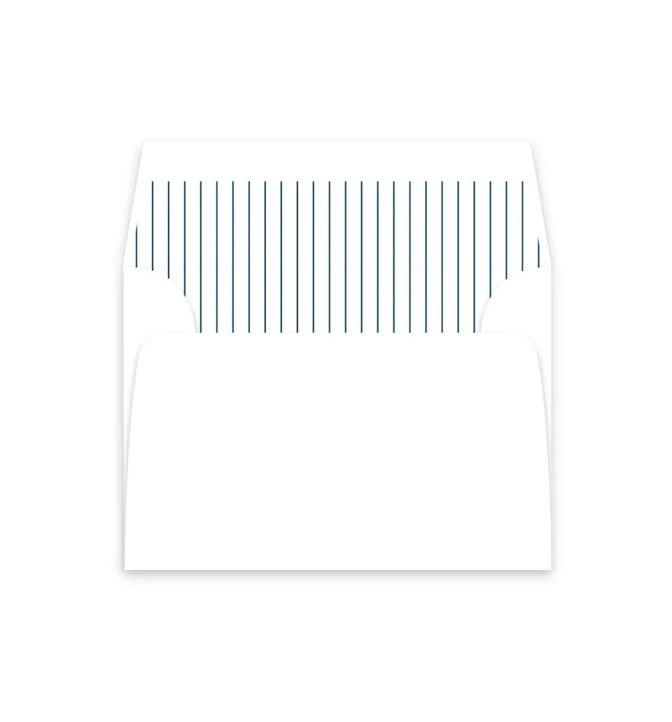 This is a  4⅞" x 4.563" Envelope Liners (ELM) called The Sophia printed in full color