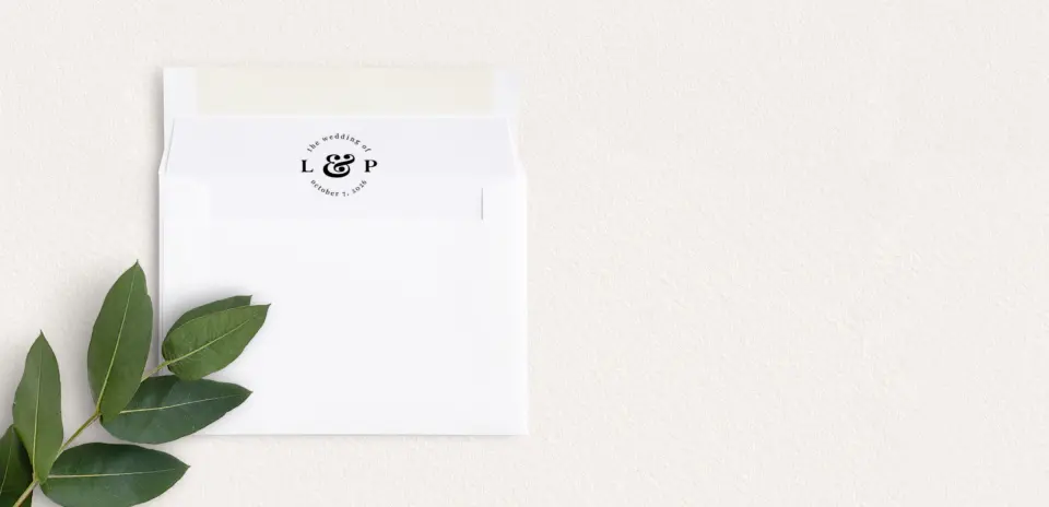 Envelope Liner inside Envelope