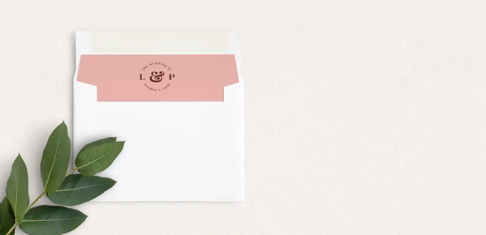 Envelope Liner inside Envelope