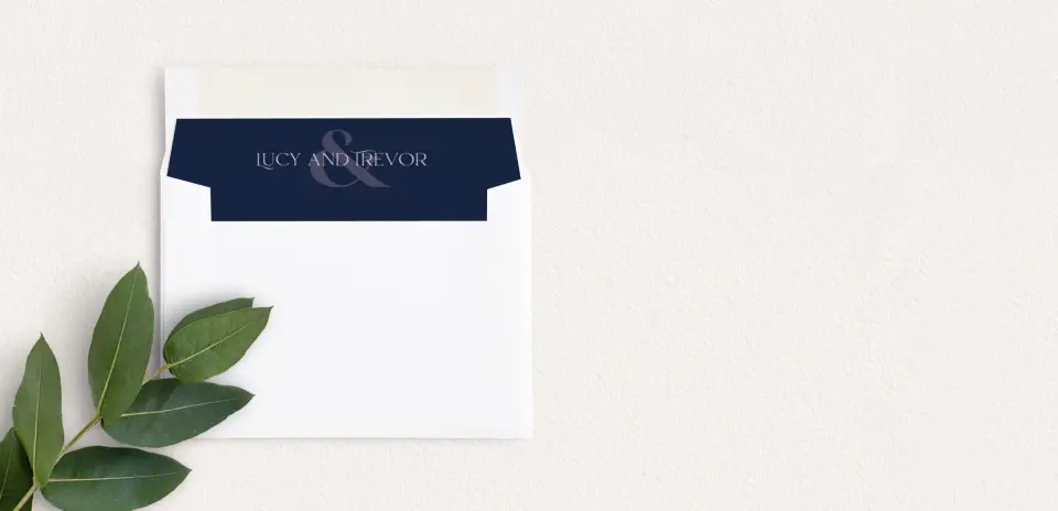 Envelope Liner inside Envelope