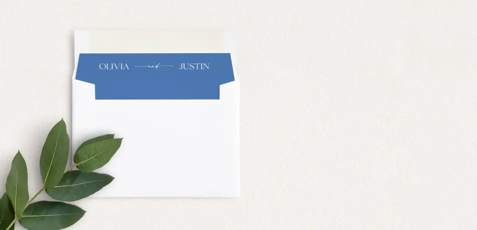 Envelope Liner inside Envelope