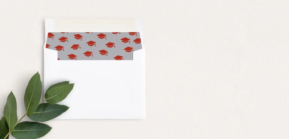 Envelope Liner inside Envelope