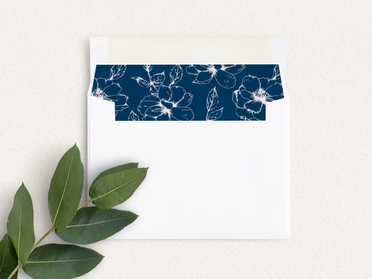 Envelope Liner inside Envelope
