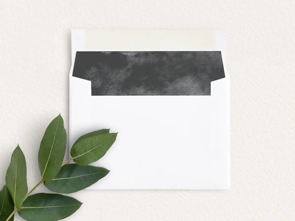 Envelope Liner inside Envelope