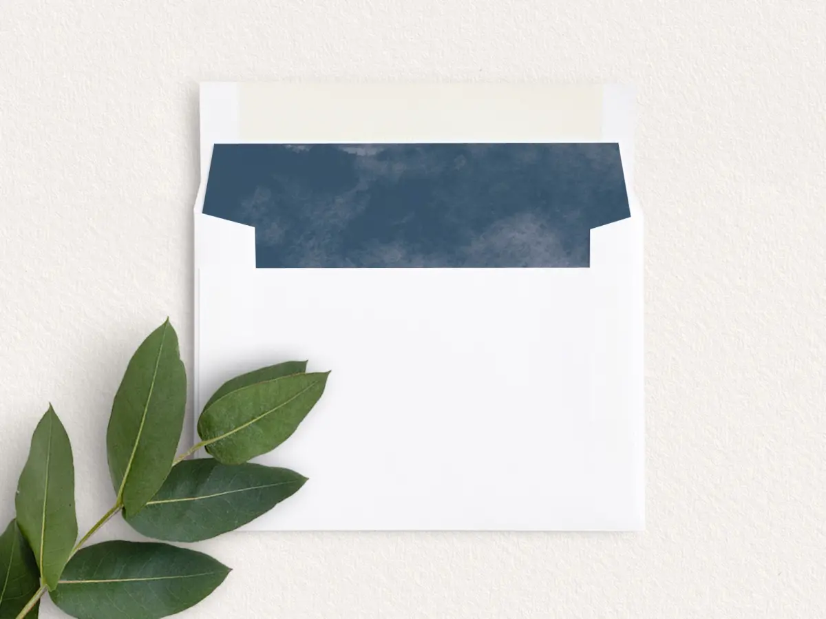 Envelope Liner inside Envelope