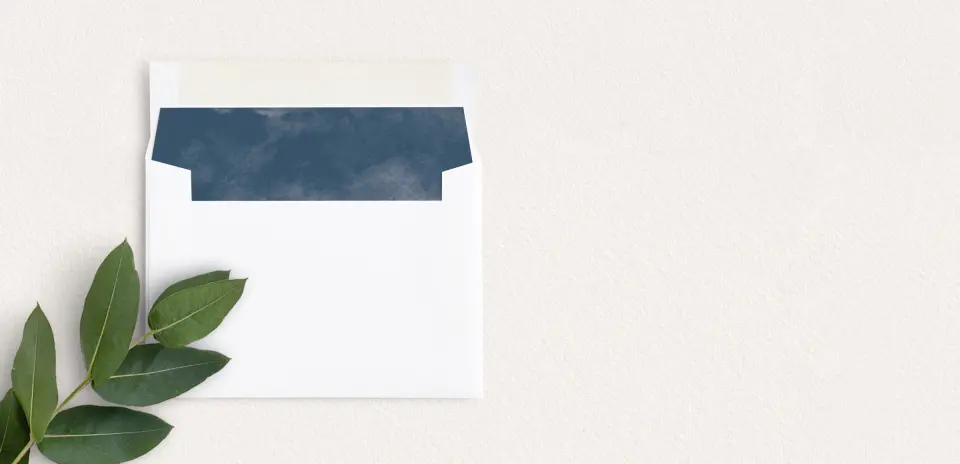 Envelope Liner inside Envelope