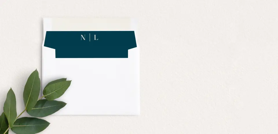 Envelope Liner inside Envelope