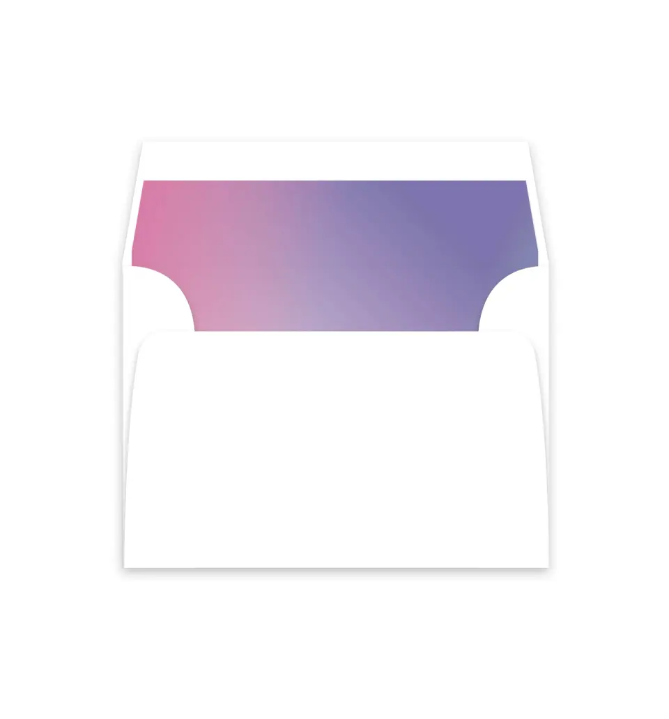 This is a  4⅞" x 4.563" Envelope Liners (ELM) called The Taylor printed in full color