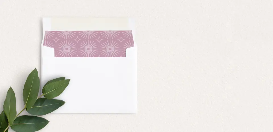Envelope Liner inside Envelope