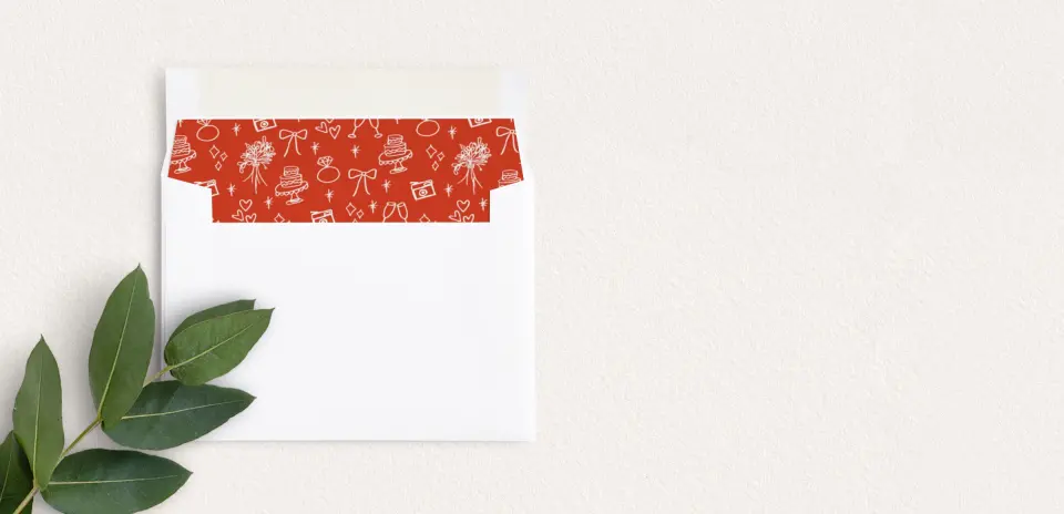 Envelope Liner inside Envelope