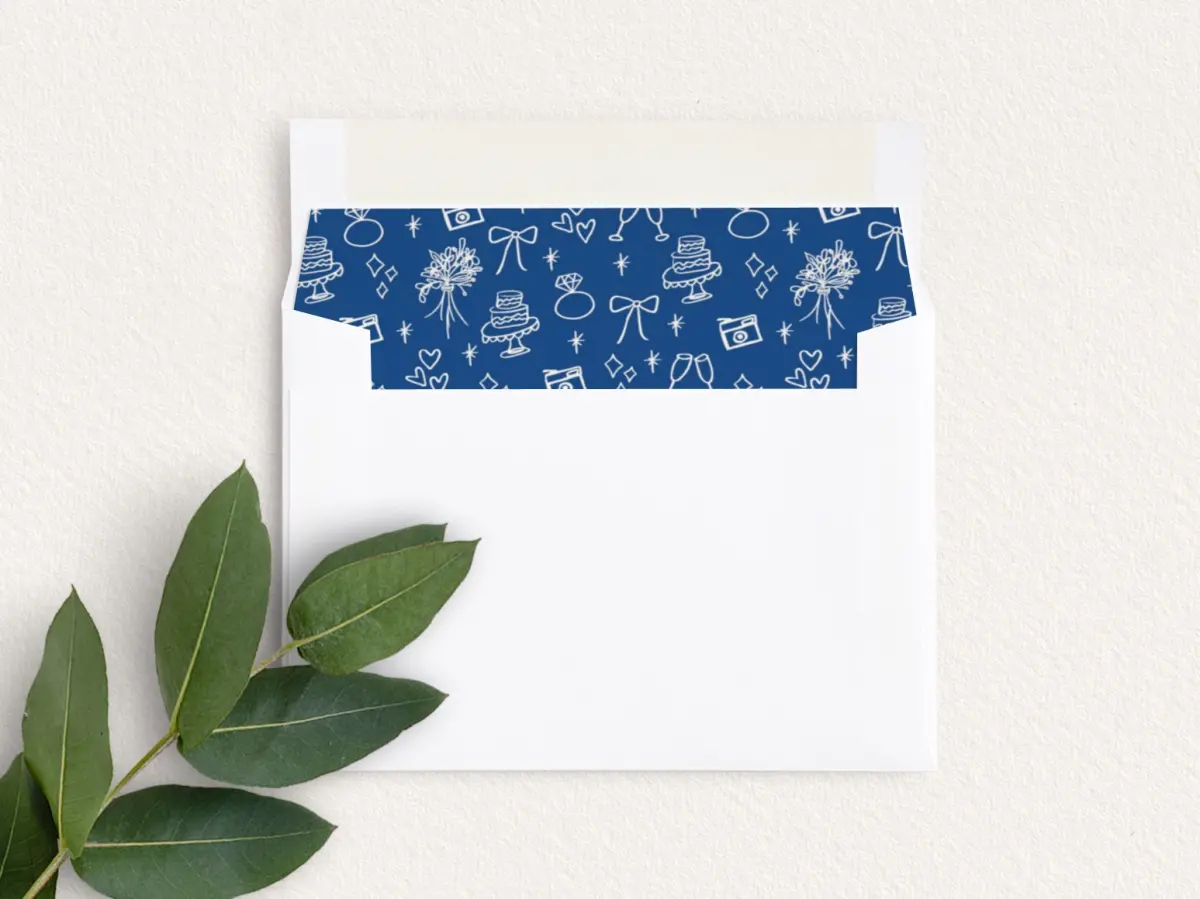 Envelope Liner inside Envelope