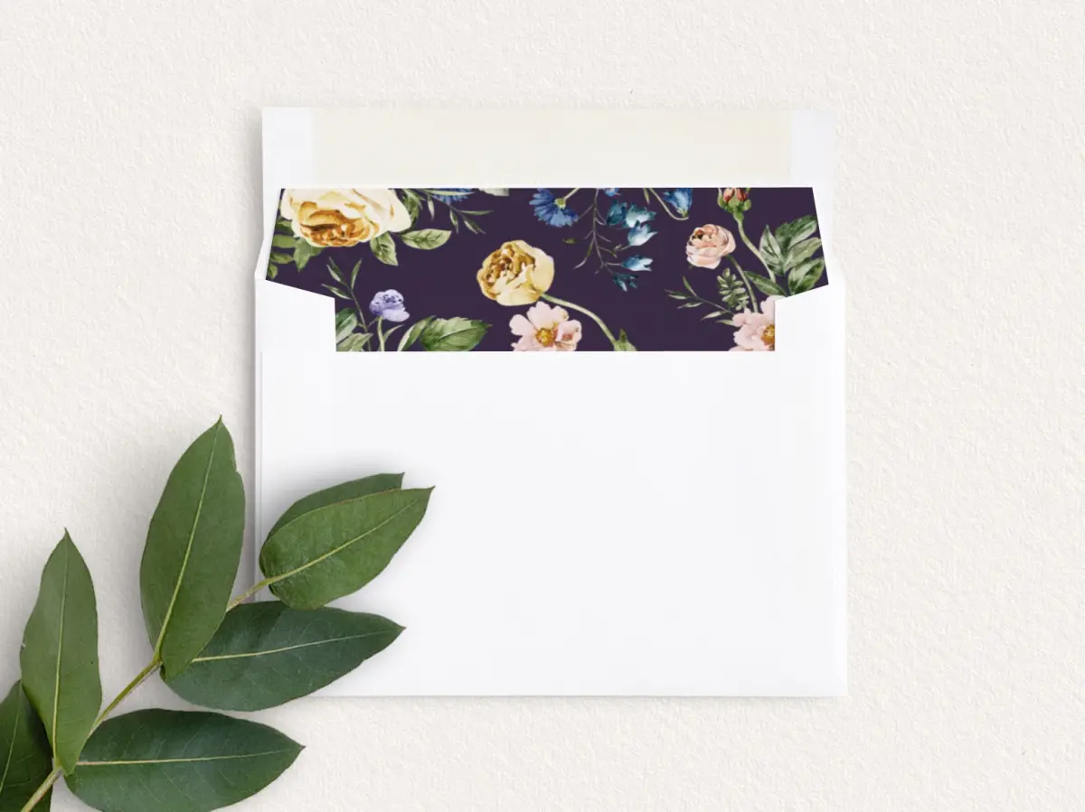 Envelope Liner inside Envelope