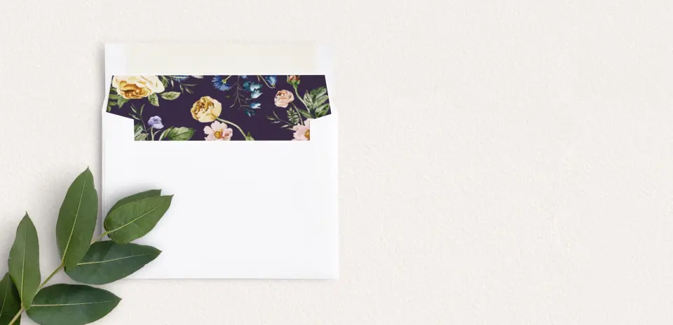 Envelope Liner inside Envelope