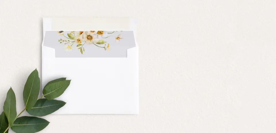 Envelope Liner inside Envelope