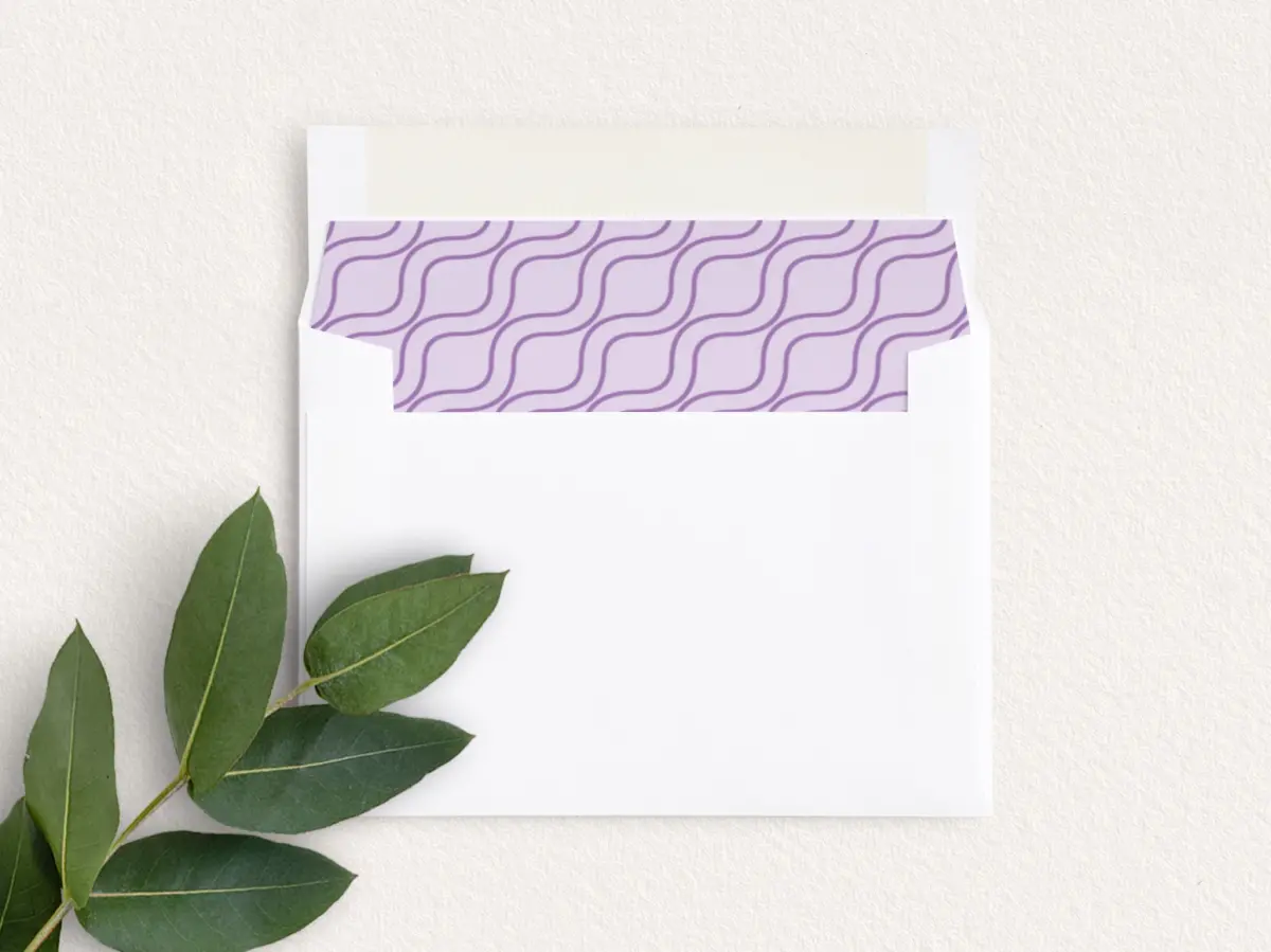 Envelope Liner inside Envelope