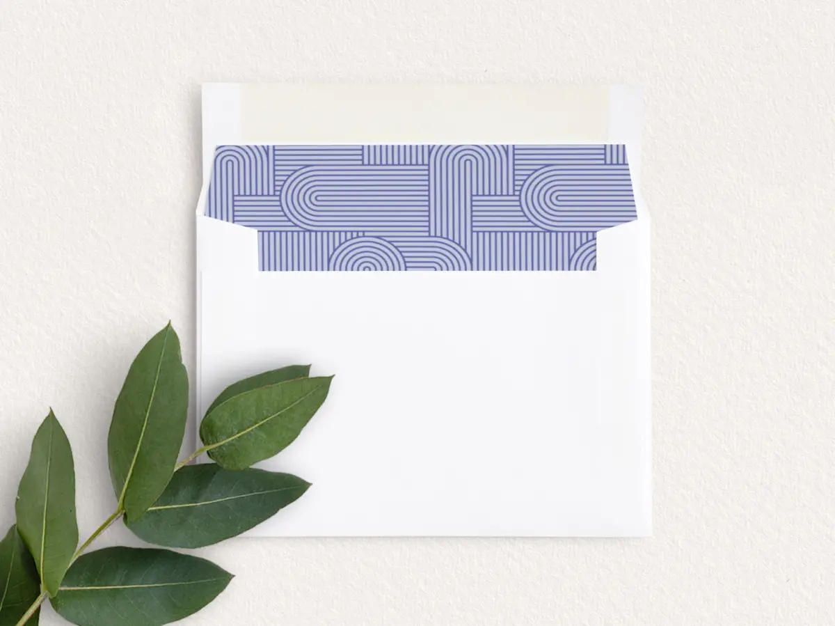 Envelope Liner inside Envelope