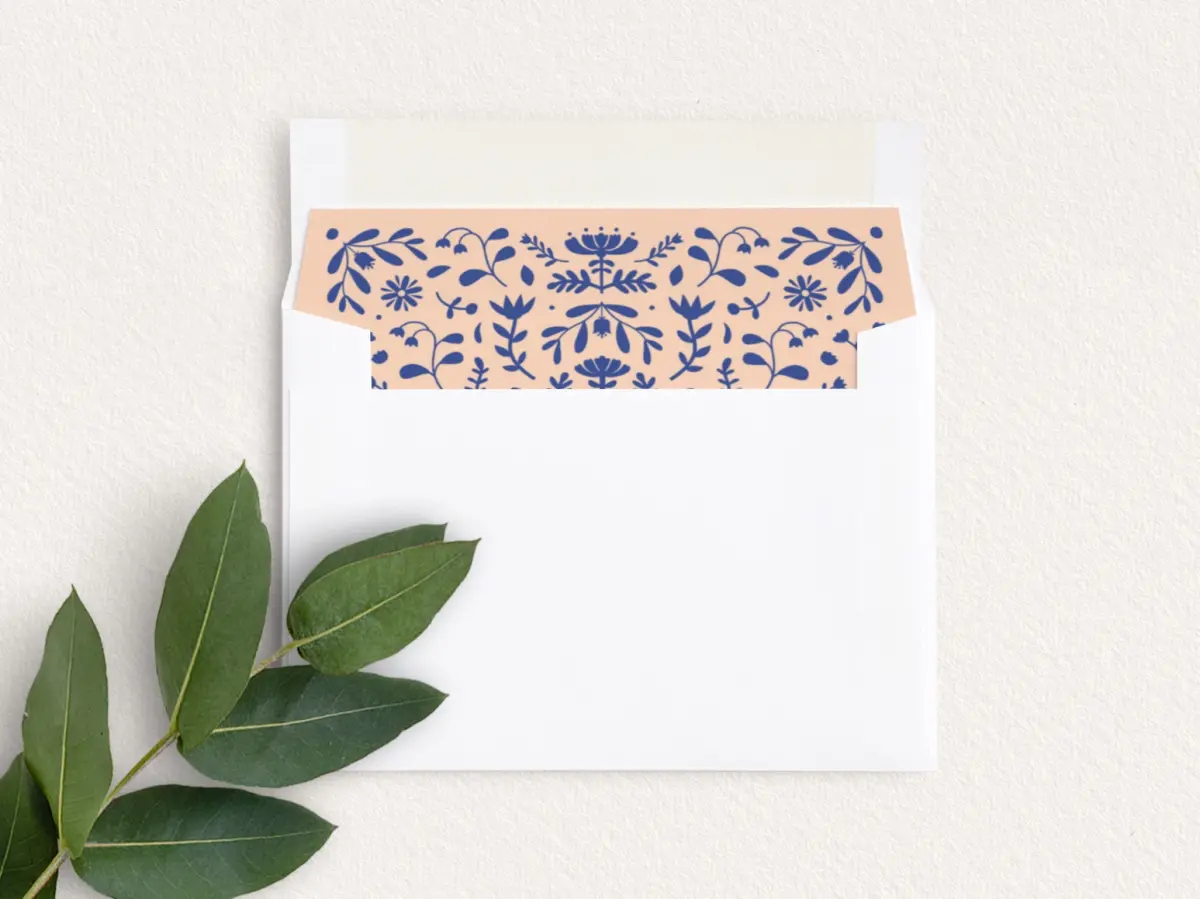 Envelope Liner inside Envelope