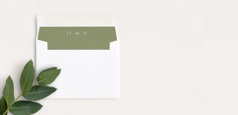Envelope Liner inside Envelope