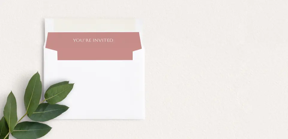 Envelope Liner inside Envelope