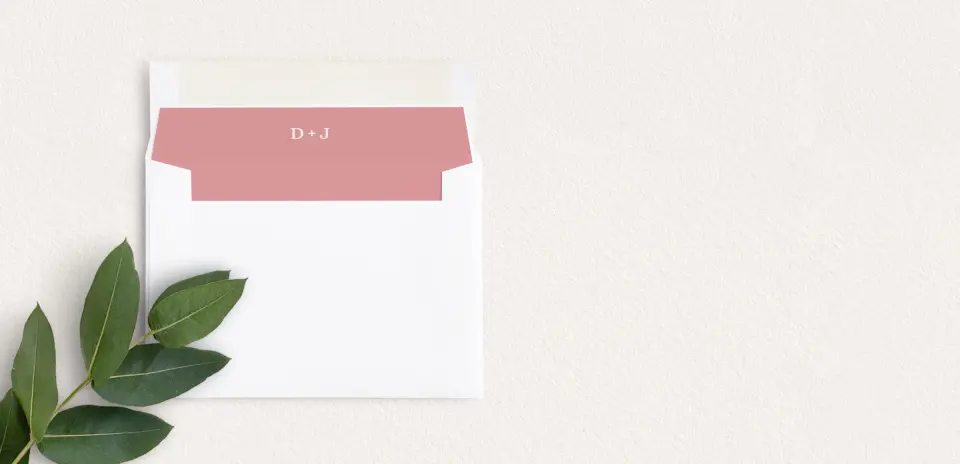 Envelope Liner inside Envelope