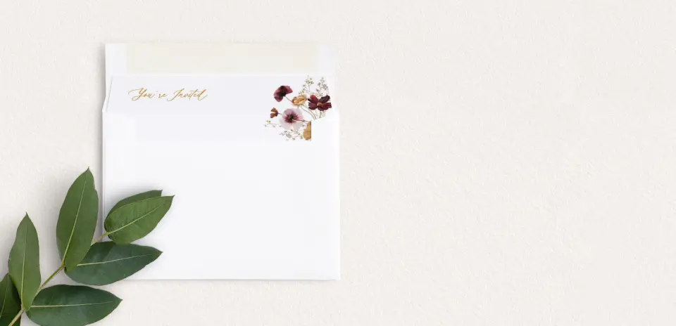 Envelope Liner inside Envelope