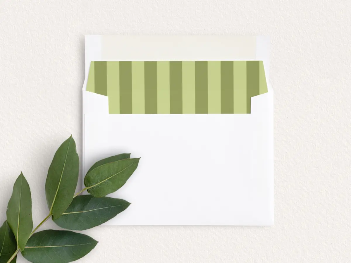 Envelope Liner inside Envelope